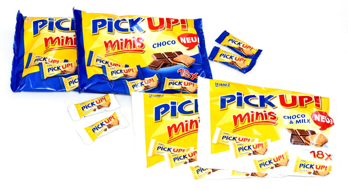 PiCK UP! minis CHOCO & MILK – CHOCO